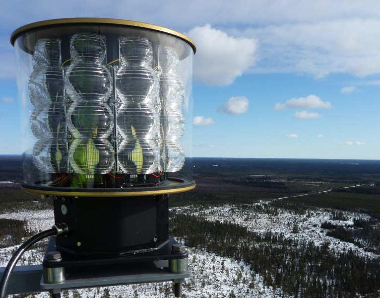 Lampada LED Rossa/Bianca ICAO